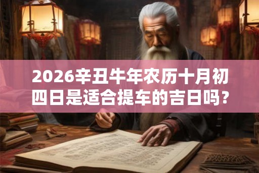 2026辛丑牛年农历十月初四日是适合提车的吉日吗？