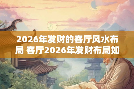 2026年发财的客厅风水布局 客厅2026年发财布局如何布置 2026年发财的客厅风水布局 客厅2026年发财布局如何布置