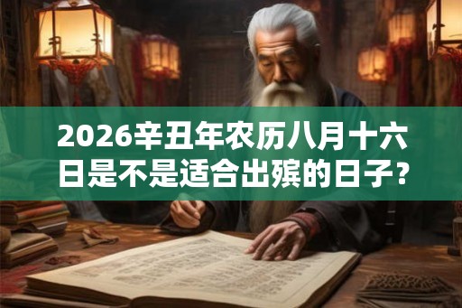 2026辛丑年农历八月十六日是不是适合出殡的日子？