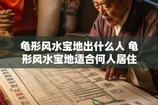 龟形风水宝地出什么人 龟形风水宝地适合何人居住 龟形风水宝地出什么人 龟形风水宝地适合何人居住