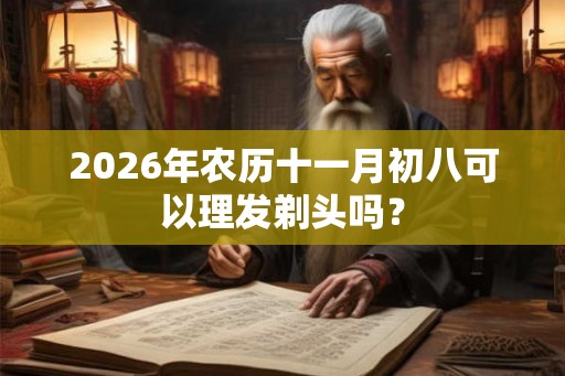 2026年农历十一月初八可以理发剃头吗？