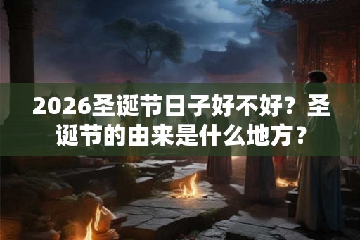 2026圣诞节日子好不好？圣诞节的由来是什么地方？