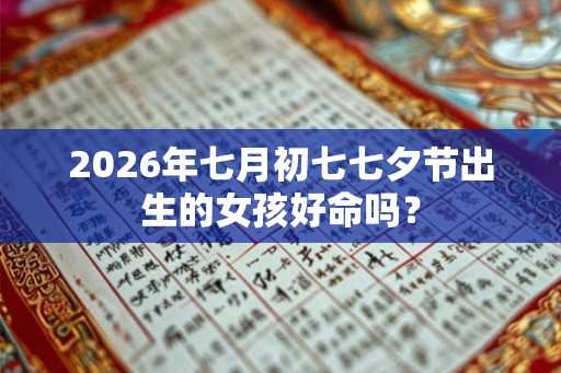 2026年七月初七七夕节出生的女孩好命吗? 2026年七月初七七夕节出生的女孩好命吗?