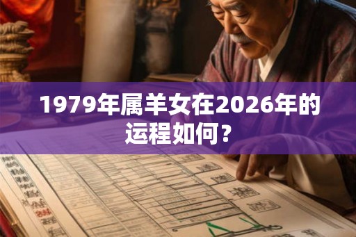 1979年属羊女在2026年的运程如何？