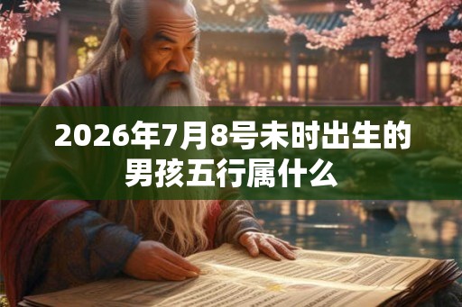 2026年7月8号未时出生的男孩五行属什么 2026年7月8号未时出生的男孩五行属什么