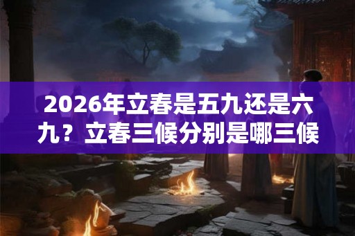 2026年立春是五九还是六九？立春三候分别是哪三候？
