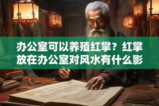 办公室可以养殖红掌？红掌放在办公室对风水有什么影响？