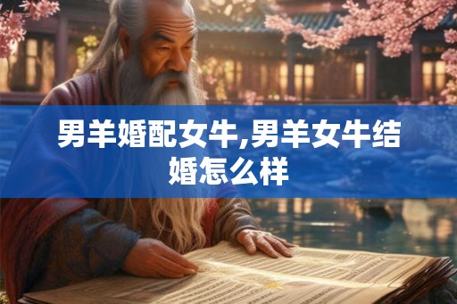 男羊婚配女牛,男羊女牛结婚怎么样