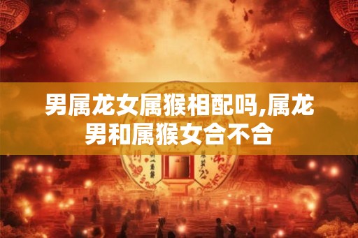 男属龙女属猴相配吗,属龙男和属猴女合不合
