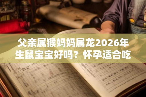 父亲属猴妈妈属龙2026年生鼠宝宝好吗？怀孕适合吃什么？