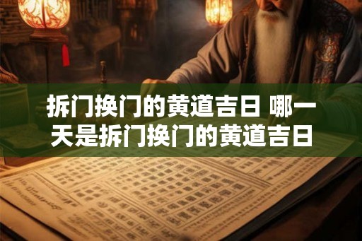 拆门换门的黄道吉日 哪一天是拆门换门的黄道吉日