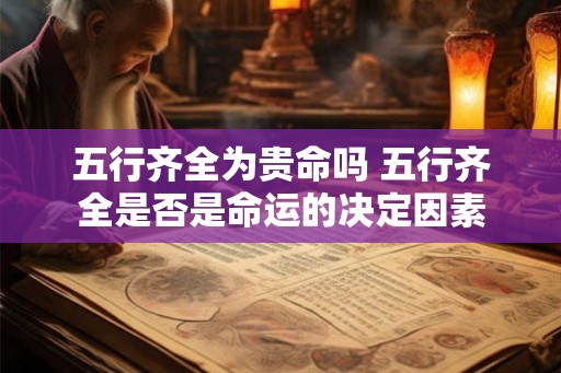 五行齐全为贵命吗 五行齐全是否是命运的决定因素