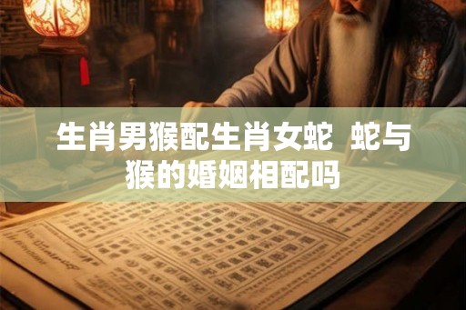生肖男猴配生肖女蛇  蛇与猴的婚姻相配吗