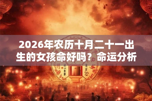 2026年农历十月二十一出生的女孩命好吗？命运分析大全