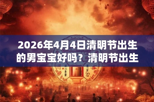 2026年4月4日清明节出生的男宝宝好吗?清明节出生的人是仙胎? 2026年4月4日清明节出生的男宝宝好吗?清明节出生的人是仙胎?