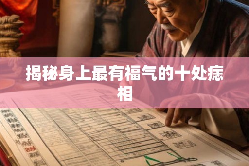 揭秘身上最有福气的十处痣相 揭秘身上最有福气的十处痣相