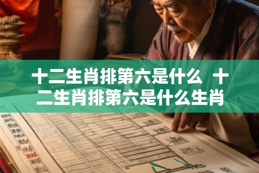 十二生肖排第六是什么 十二生肖排第六是什么生肖 十二生肖排第六是什么 十二生肖排第六是什么生肖