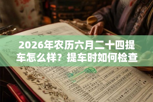 2026年农历六月二十四提车怎么样？提车时如何检查新车的发动机？