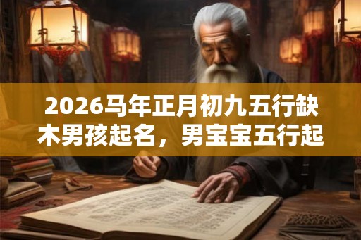 2026马年正月初九五行缺木男孩起名,男宝宝五行起名 2026马年正月初九五行缺木男孩起名,男宝宝五行起名