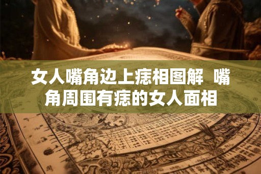 女人嘴角边上痣相图解  嘴角周围有痣的女人面相