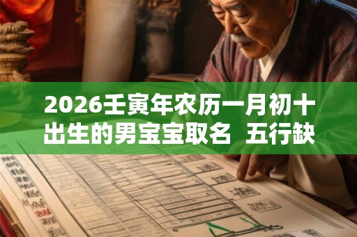 2026壬寅年农历一月初十出生的男宝宝取名 五行缺啥 2026壬寅年农历一月初十出生的男宝宝取名 五行缺啥