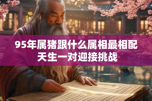 95年属猪跟什么属相最相配 天生一对迎接挑战