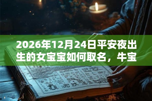 2026年12月24日平安夜出生的女宝宝如何取名，牛宝宝取名宜用字