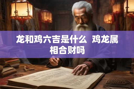 龙和鸡六吉是什么  鸡龙属相合财吗