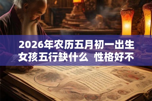 2026年农历五月初一出生女孩五行缺什么  性格好不好