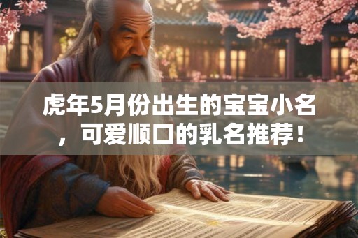 虎年5月份出生的宝宝小名,可爱顺口的乳名推荐! 虎年5月份出生的宝宝小名,可爱顺口的乳名推荐!
