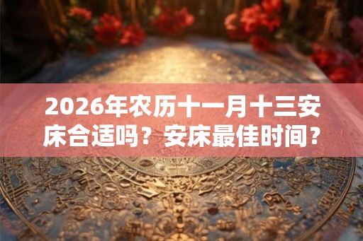 2026年农历十一月十三安床合适吗？安床最佳时间？