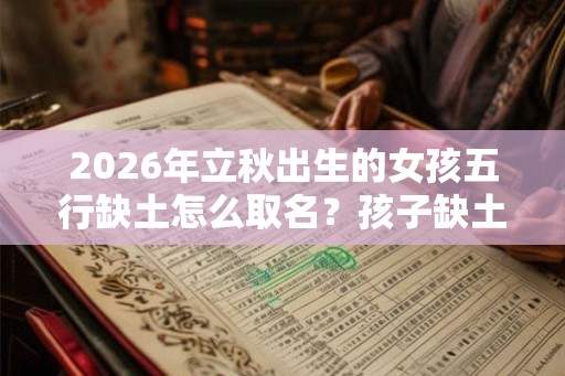 2026年立秋出生的女孩五行缺土怎么取名？孩子缺土有什么危害？