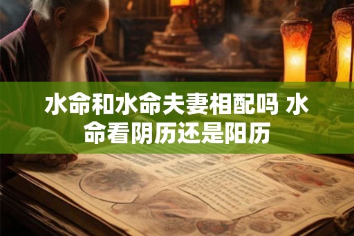 水命和水命夫妻相配吗 水命看阴历还是阳历 水命和水命夫妻相配吗 水命看阴历还是阳历