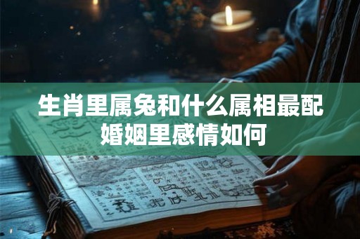 生肖里属兔和什么属相最配 婚姻里感情如何