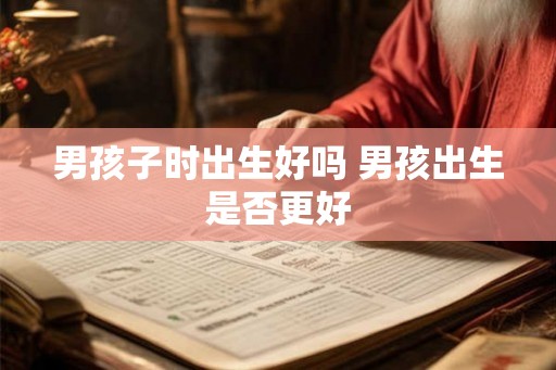男孩子时出生好吗 男孩出生是否更好