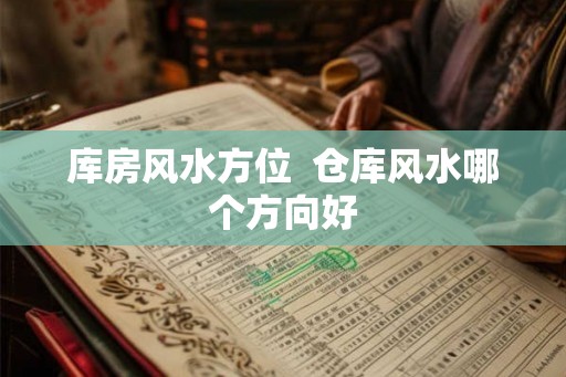 库房风水方位  仓库风水哪个方向好