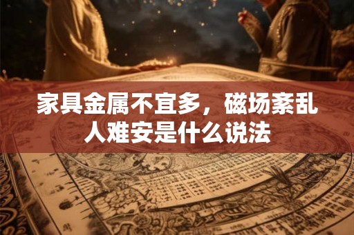 家具金属不宜多,磁场紊乱人难安是什么说法 家具金属不宜多,磁场紊乱人难安是什么说法