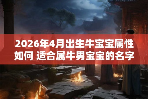 2026年4月出生牛宝宝属性如何 适合属牛男宝宝的名字推荐 2026年4月出生牛宝宝属性如何 适合属牛男宝宝的名字推荐
