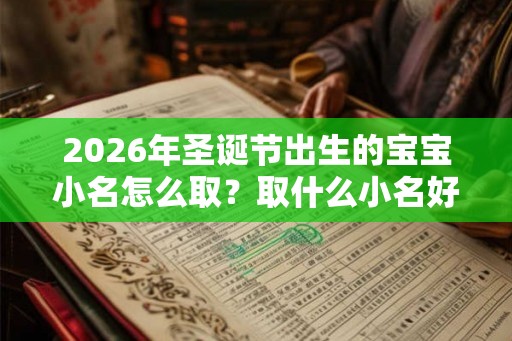 2026年圣诞节出生的宝宝小名怎么取？取什么小名好？