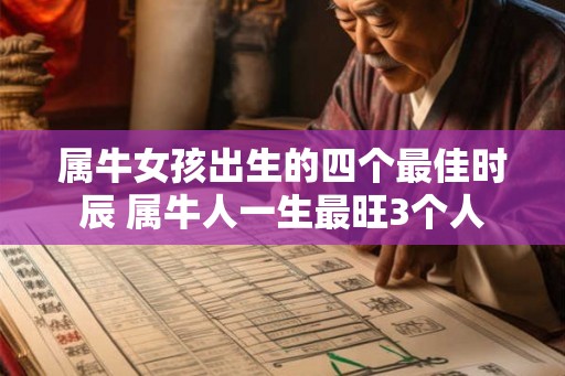 属牛女孩出生的四个最佳时辰 属牛人一生最旺3个人 属牛女孩出生的四个最佳时辰 属牛人一生最旺3个人