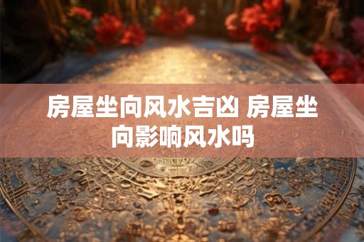 房屋坐向风水吉凶 房屋坐向影响风水吗