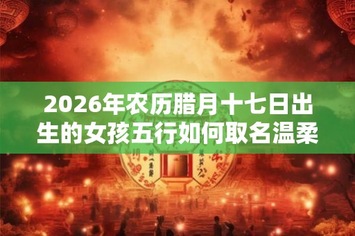 2026年农历腊月十七日出生的女孩五行如何取名温柔动人？