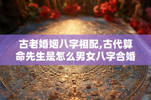 古老婚姻八字相配,古代算命先生是怎么男女八字合婚的