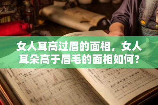 女人耳高过眉的面相,女人耳朵高于眉毛的面相如何? 女人耳高过眉的面相,女人耳朵高于眉毛的面相如何?
