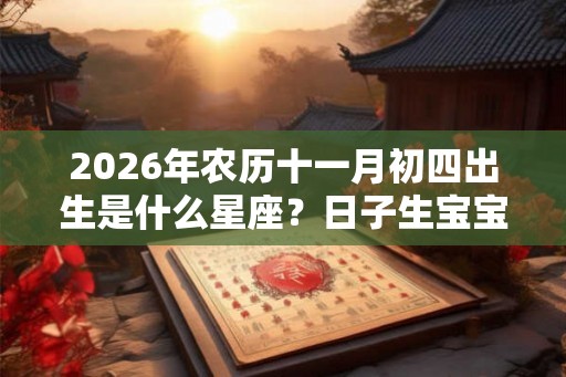 2026年农历十一月初四出生是什么星座？日子生宝宝好吗？