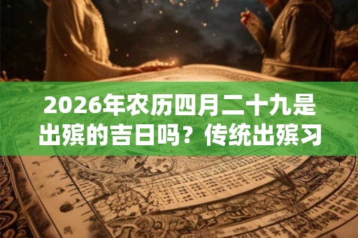 2026年农历四月二十九是出殡的吉日吗？传统出殡习俗