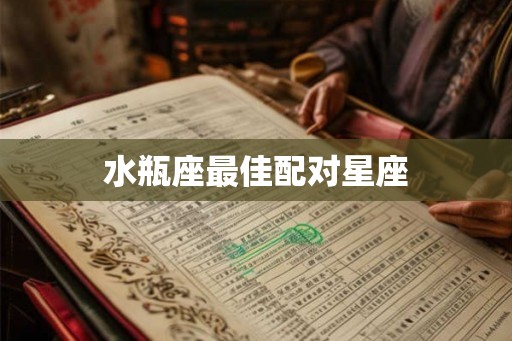 水瓶座最佳配对星座 水瓶座最佳配对星座