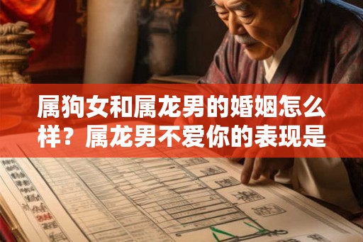 属狗女和属龙男的婚姻怎么样?属龙男不爱你的表现是什么? 属狗女和属龙男的婚姻怎么样?属龙男不爱你的表现是什么?