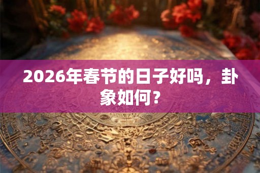 2026年春节的日子好吗，卦象如何？