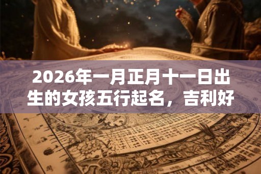 2026年一月正月十一日出生的女孩五行起名，吉利好听的名字推荐
